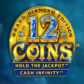 12 Coins Grand Diamond Edition logo by Wazdan at Scored Casino