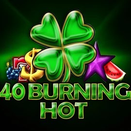 Enjoy 40 Burning Hot by Amusnet Interactive – logo hosted on scoredcasinoo.com