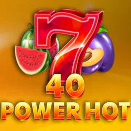 Official Slots logo: 40 Power Hot by Amusnet Interactive at Scored Casino