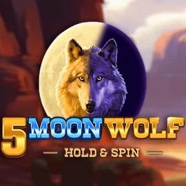 5 Moon Wolf slot visual from Apparat Gaming available on scoredcasinoo.com