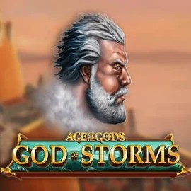 Age Of The Gods: God of Storms by Playtech, showcased at scoredcasinoo.com – game logo