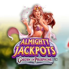 Enjoy Almighty Jackpots: Garden of Persephone by Novomatic – logo hosted on scoredcasinoo.com