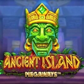 Ancient Island Megaways slot logo by Pragmatic Play at Scored Casino