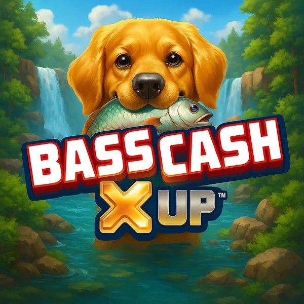 Bass Cash X UP online game logo by Alchemy Gaming on scoredcasinoo.com