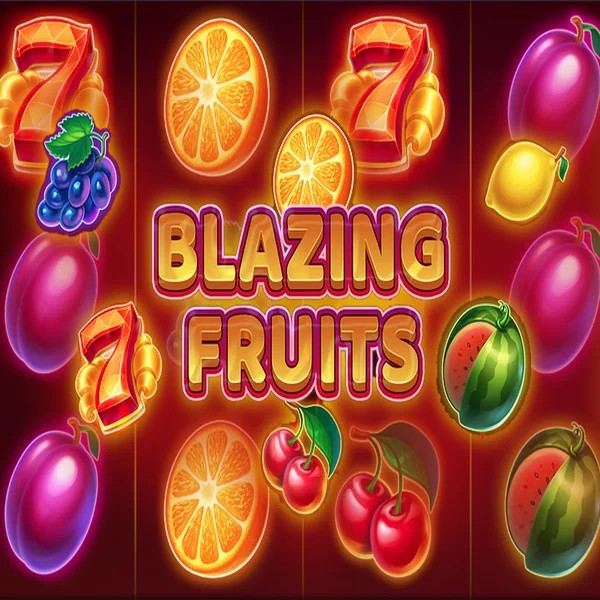 Blazing Fruits logo by Inbet Games at Scored Casino