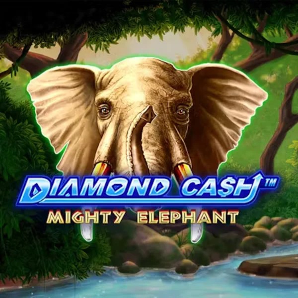 Slots logo of Diamond Cash Mighty Elephant from Greentube at Scored Casino