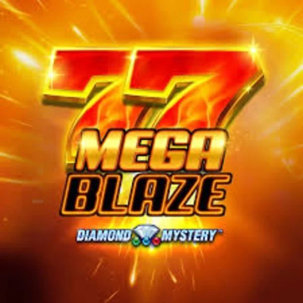 Diamond Mystery Mega Blaze slot visual from Greentube available on scoredcasinoo.com