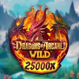 Try Dragons of Arcane Wild slot by Foxium on scoredcasinoo.com – logo image
