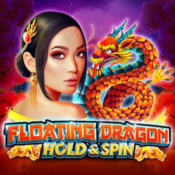 Floating Dragon slot logo by Pragmatic Play at Scored Casino