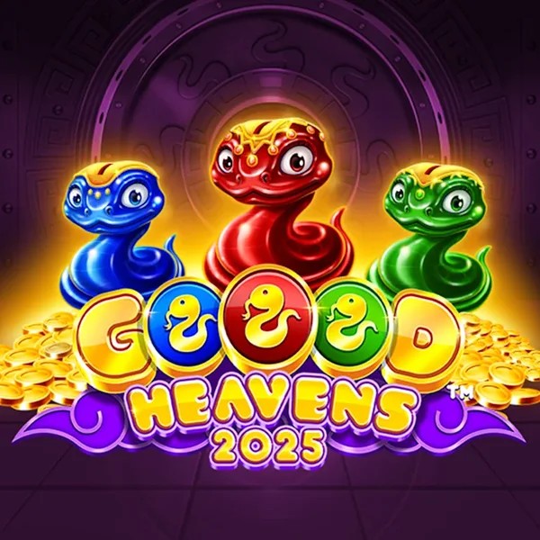 Goood Heavens slot icon by Rarestone Gaming, available at Scored Casino