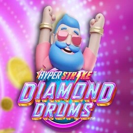 Hyper Strike Diamond Drums slot icon by Gameburger Studios, available at Scored Casino