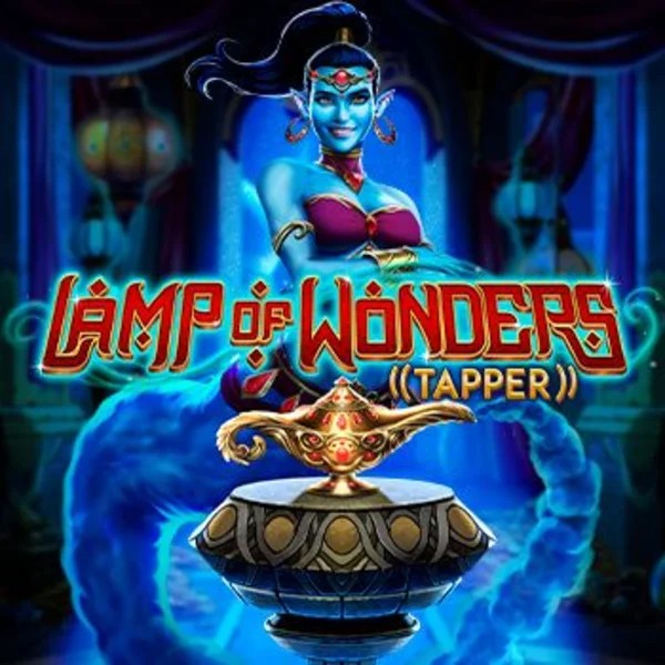 Lamp Of Wonders Tapper online game logo by Greentube on scoredcasinoo.com