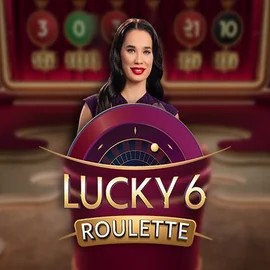 Lucky 6 Roulette slot icon by Pragmatic Play, available at Scored Casino