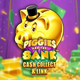 Piggies And The Bank Cash Collect & Link slot visual from Origins available on scoredcasinoo.com