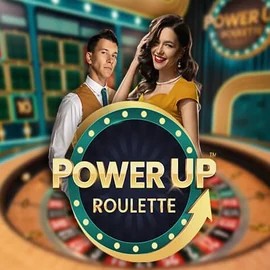 PowerUP Roulette logo – Live Casino by Pragmatic Play at Scored Casino