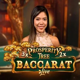 Prosperity Tree Baccarat by Evolution, showcased at scoredcasinoo.com – game logo