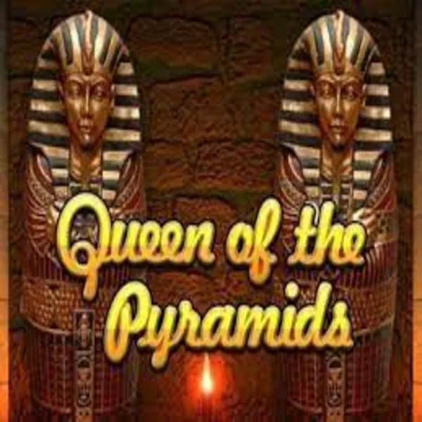 Slots logo of Queen of the Pyramids from Playtech at Scored Casino