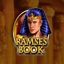 Official Slots logo: Ramses Book Deluxe by Gamomat at Scored Casino