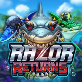 Razor Returns by Push Gaming, showcased at scoredcasinoo.com – game logo