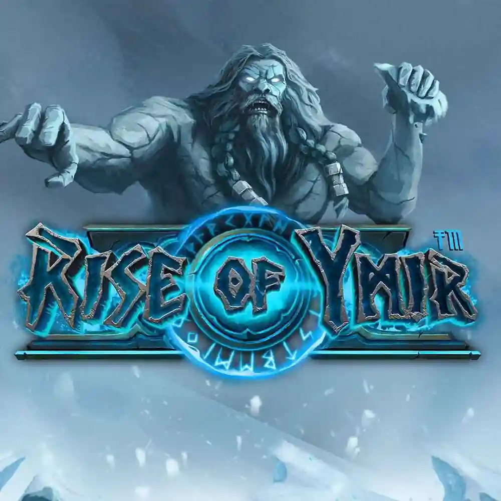 Rise of Ymir logo – Slots by Hacksaw Gaming at Scored Casino