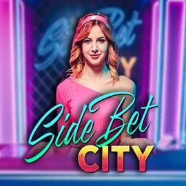 Side Bet City logo by Evolution Scored Casino