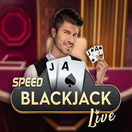 Speed Blackjack game by Pragmatic Play – logo hosted on Scored Casino