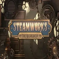 Steamworks The Workshop slot icon by Peter & Sons, available at Scored Casino
