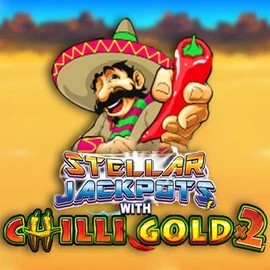 Stellar Jackpots with Chilli Gold x2 logo by Lightning Box Game Scored Casino