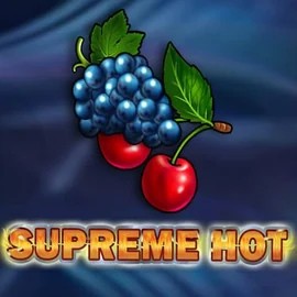Supreme Hot online game logo by Amusnet Interactive on scoredcasinoo.com