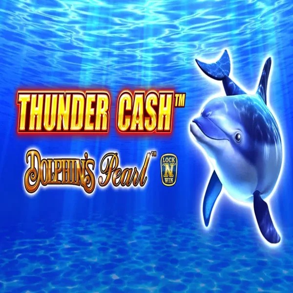 Thunder Cash Dolphins Pearl logo by Novomatic Scored Casino