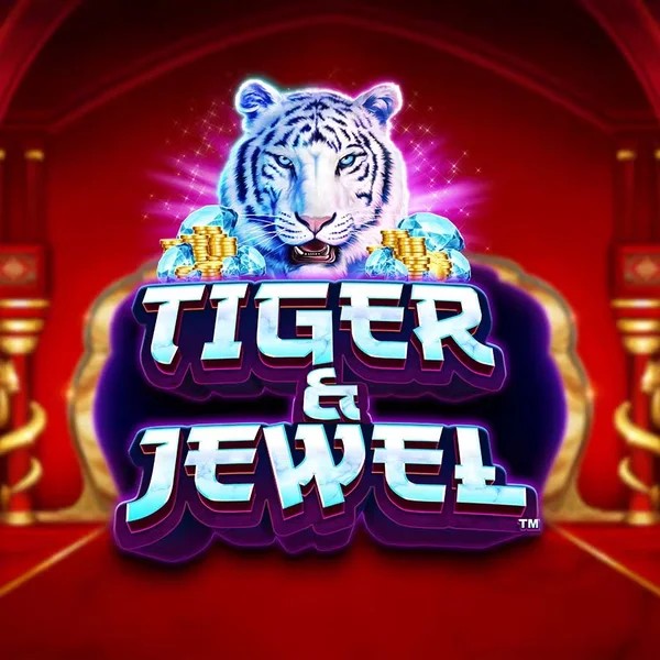 Tiger and Jewel slot logo by Greentube at Scored Casino