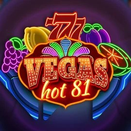 Vegas Hot 81 online game logo by Wazdan on scoredcasinoo.com